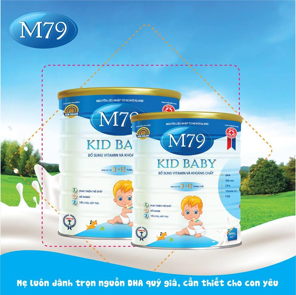 Sữa bột M79 KID BABY