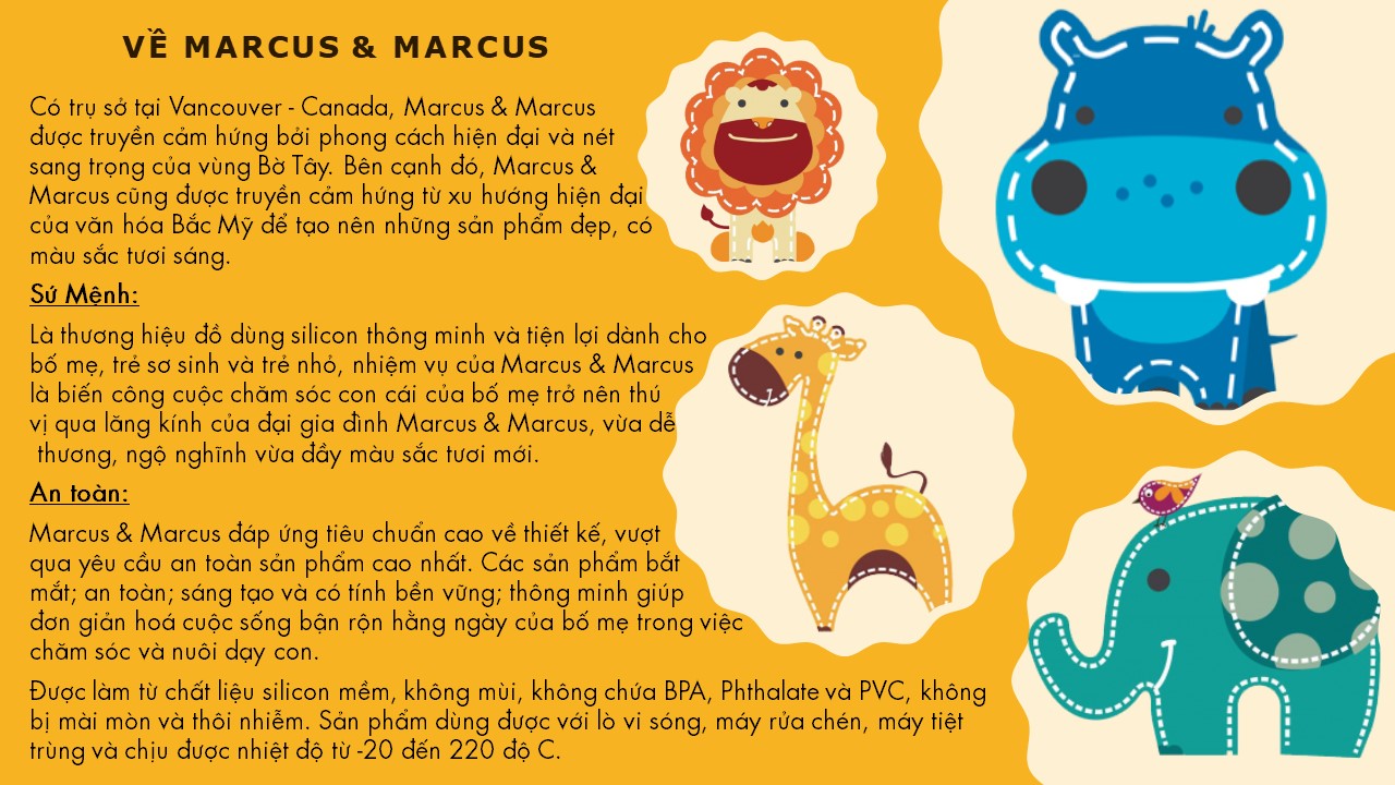 Bình bóp ăn dặm silicon có thìa cho bé Marcus & Marcus