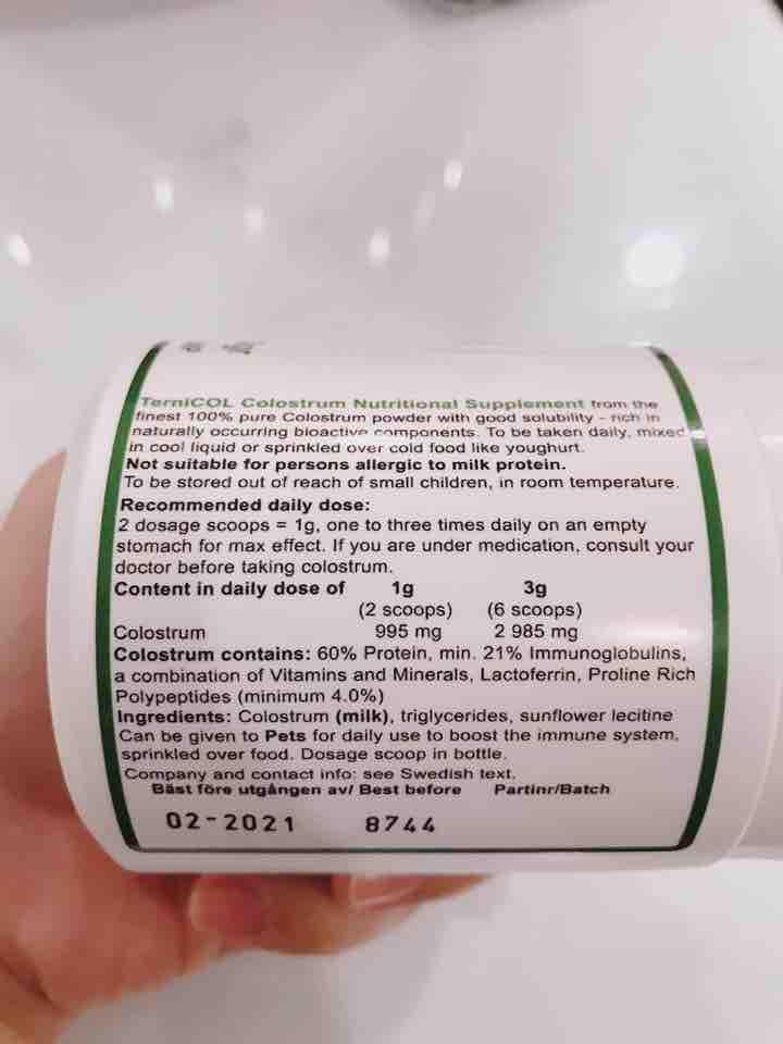 Sữa non Ternicol 70g