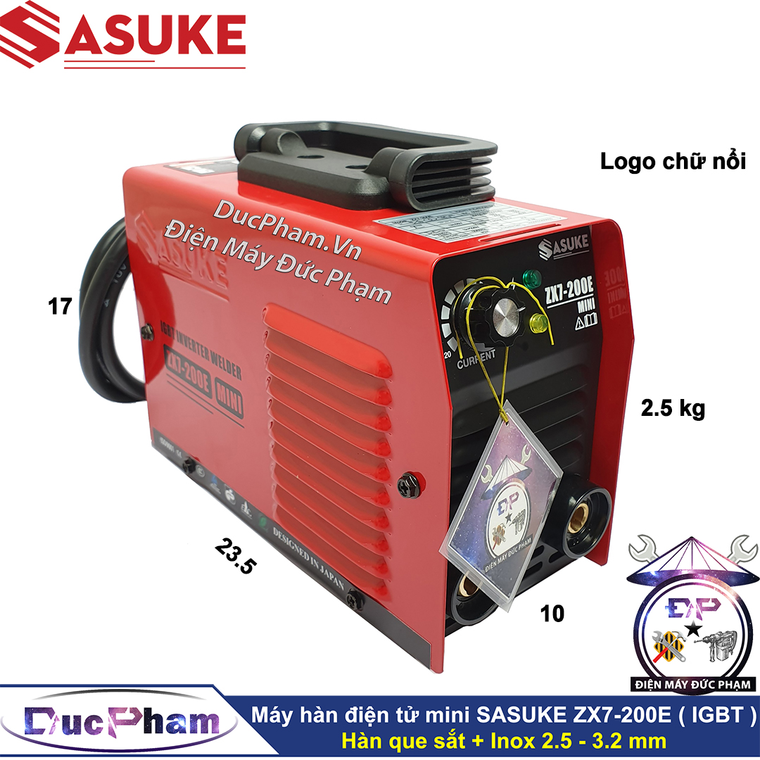 MÁY HÀN QUE ĐIỆN TỬ SASUKE ZX7-200E