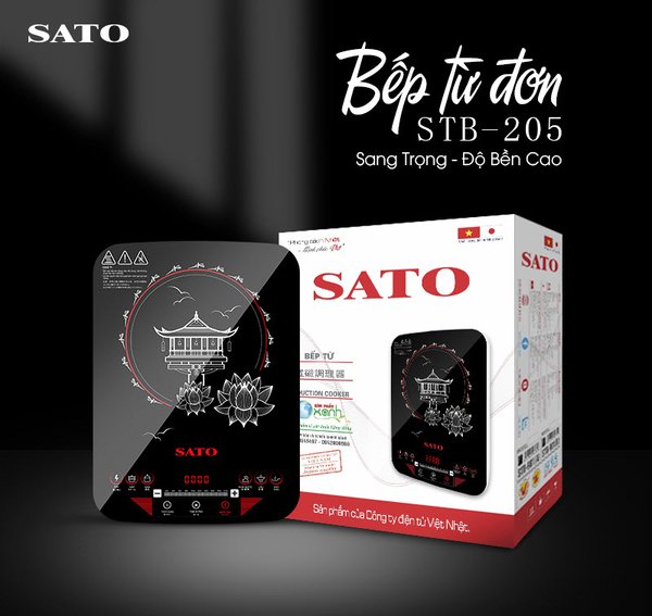 Bếp Điện Từ Sato STB-205