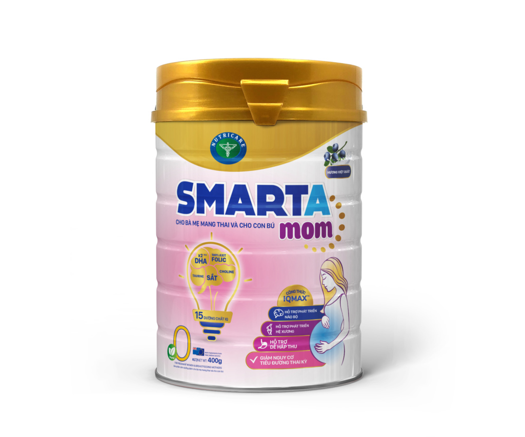 Sữa bột Smarta mom cho mẹ bầu 900g