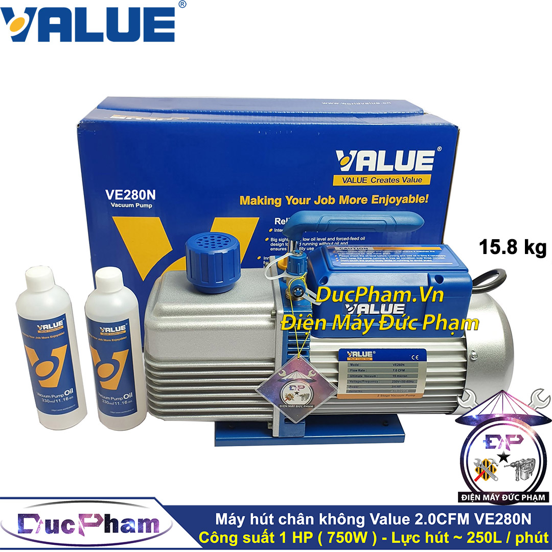 MÁY HÚT CHÂN KHÔNG VALUE VE280N
