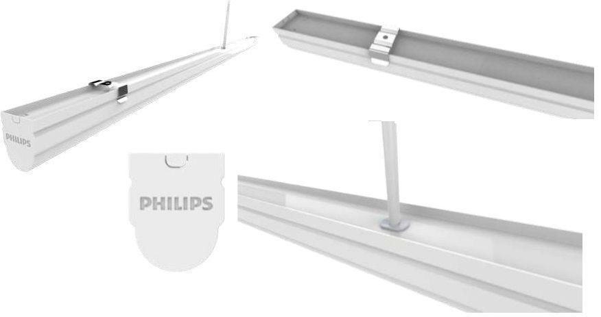 MÁNG ĐÈN LED PHILIPS T8 BN012C 20W