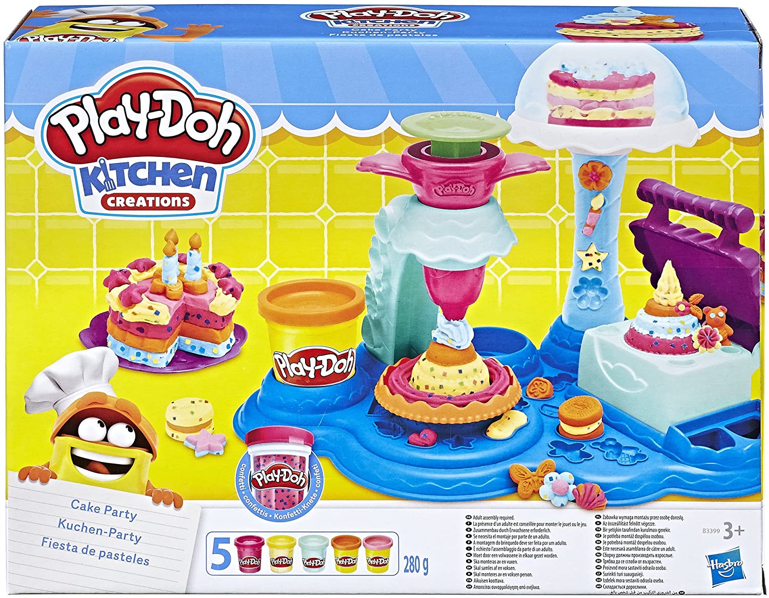 Bột Nặn Play-doh B3399 Bữa Tiệc Bánh Ngọt