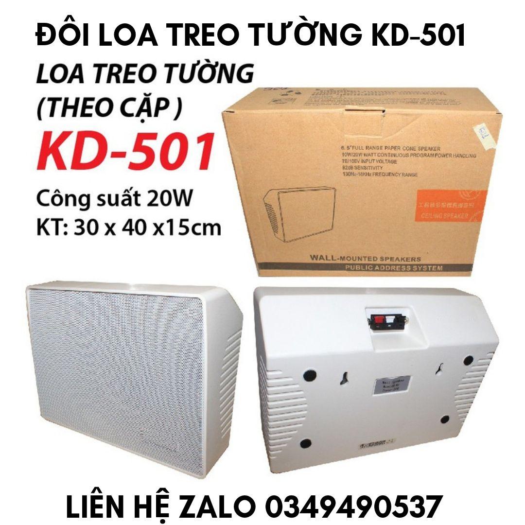 Loa hộp treo tường đơn ASK KD-501