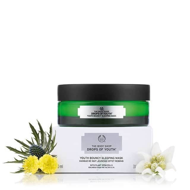 Mặt nạ ngủ The Body Shop Drops of Youth Bouncy Sleeping Mask 90ml