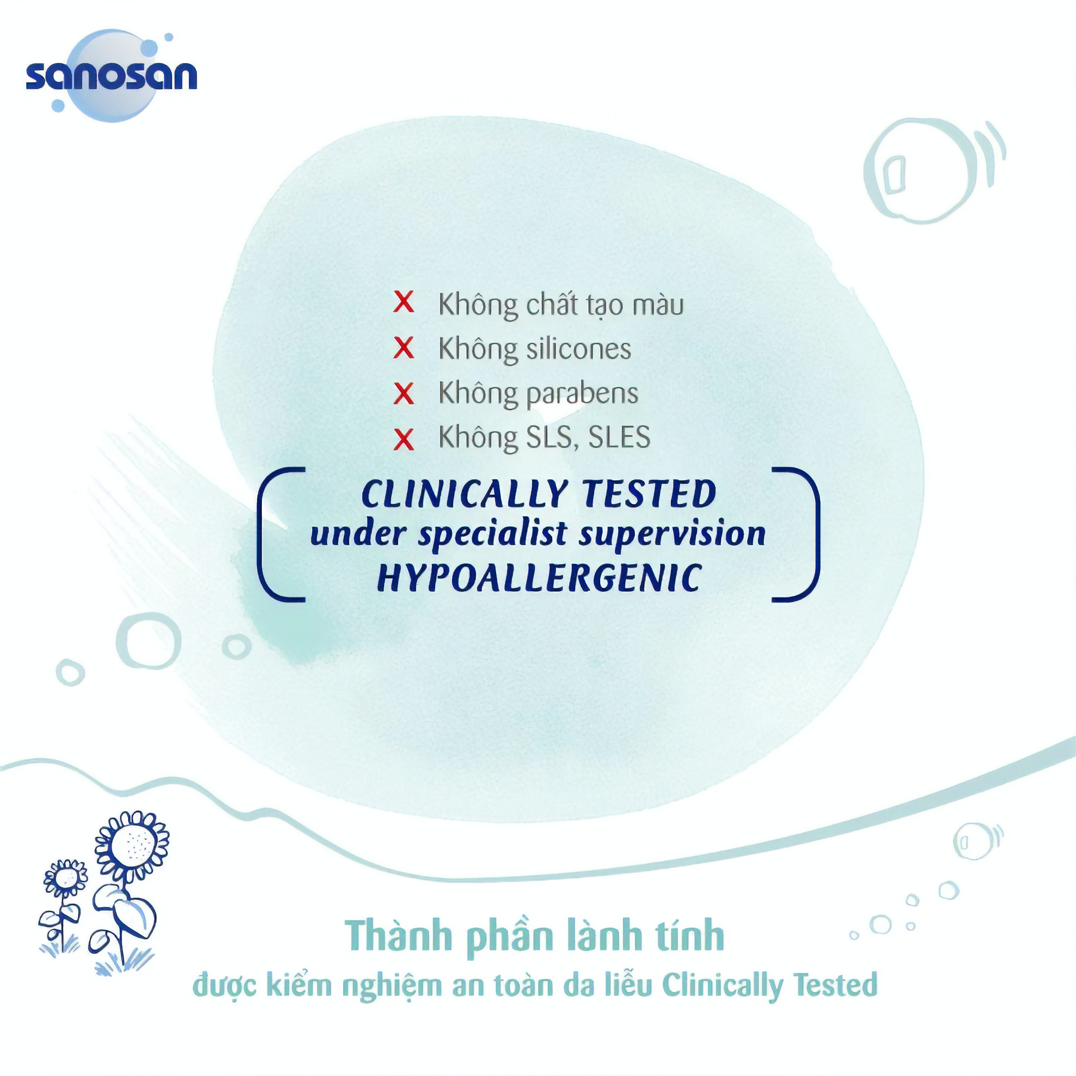 Kem chống hăm Sanosan Baby 100ml