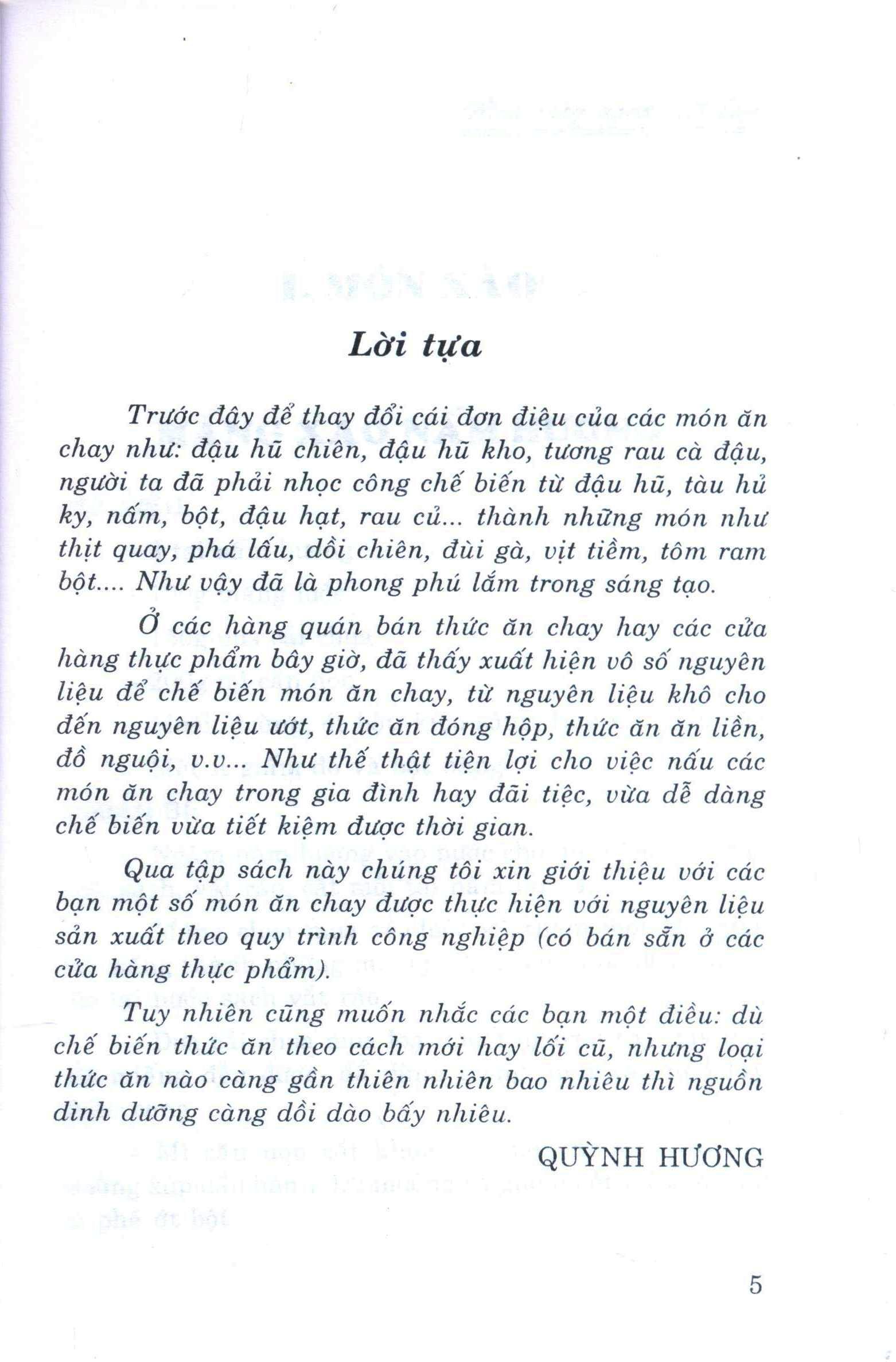 Món Chay Ngon Dễ Làm