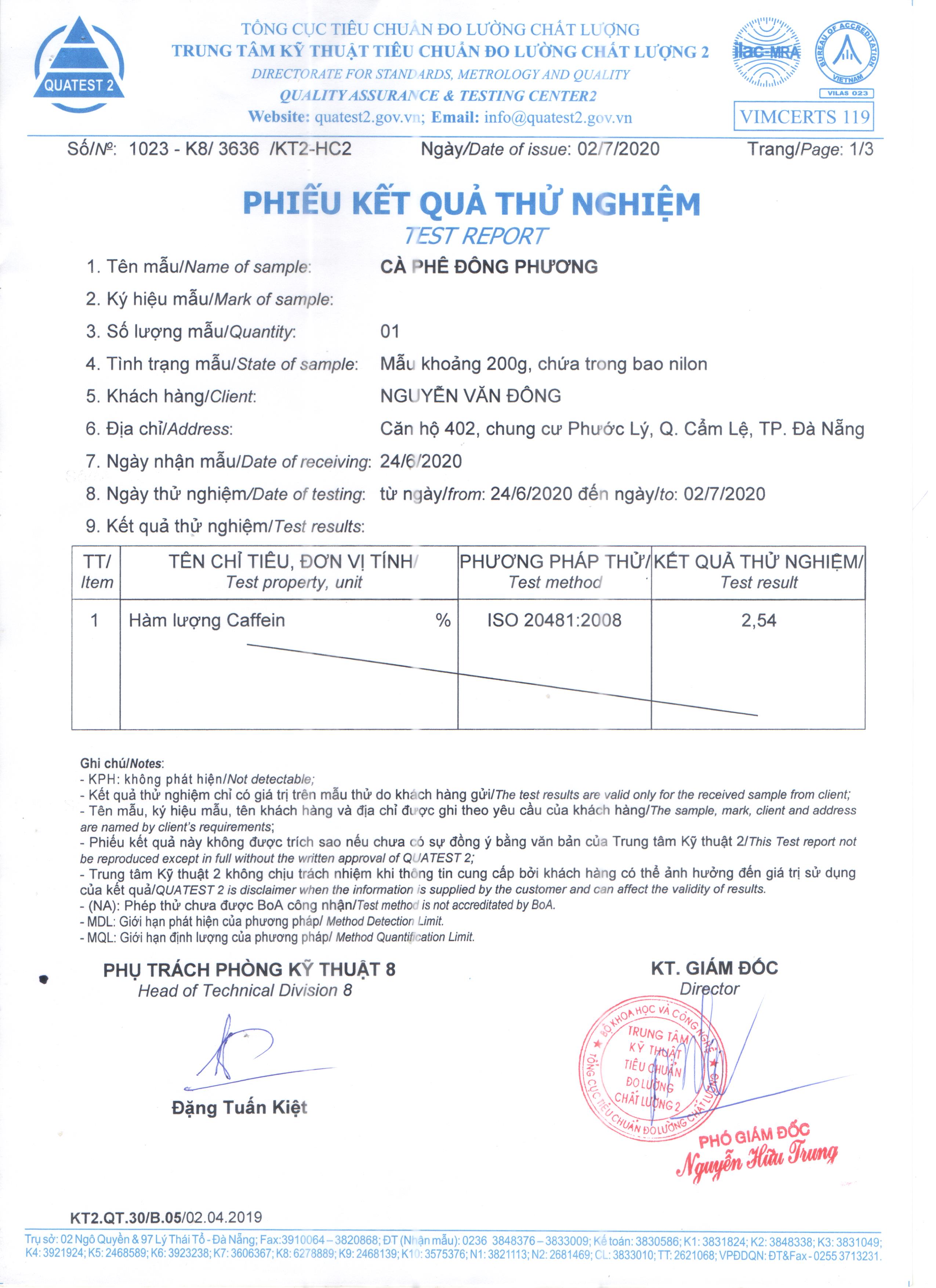Cà phê Đông Phương