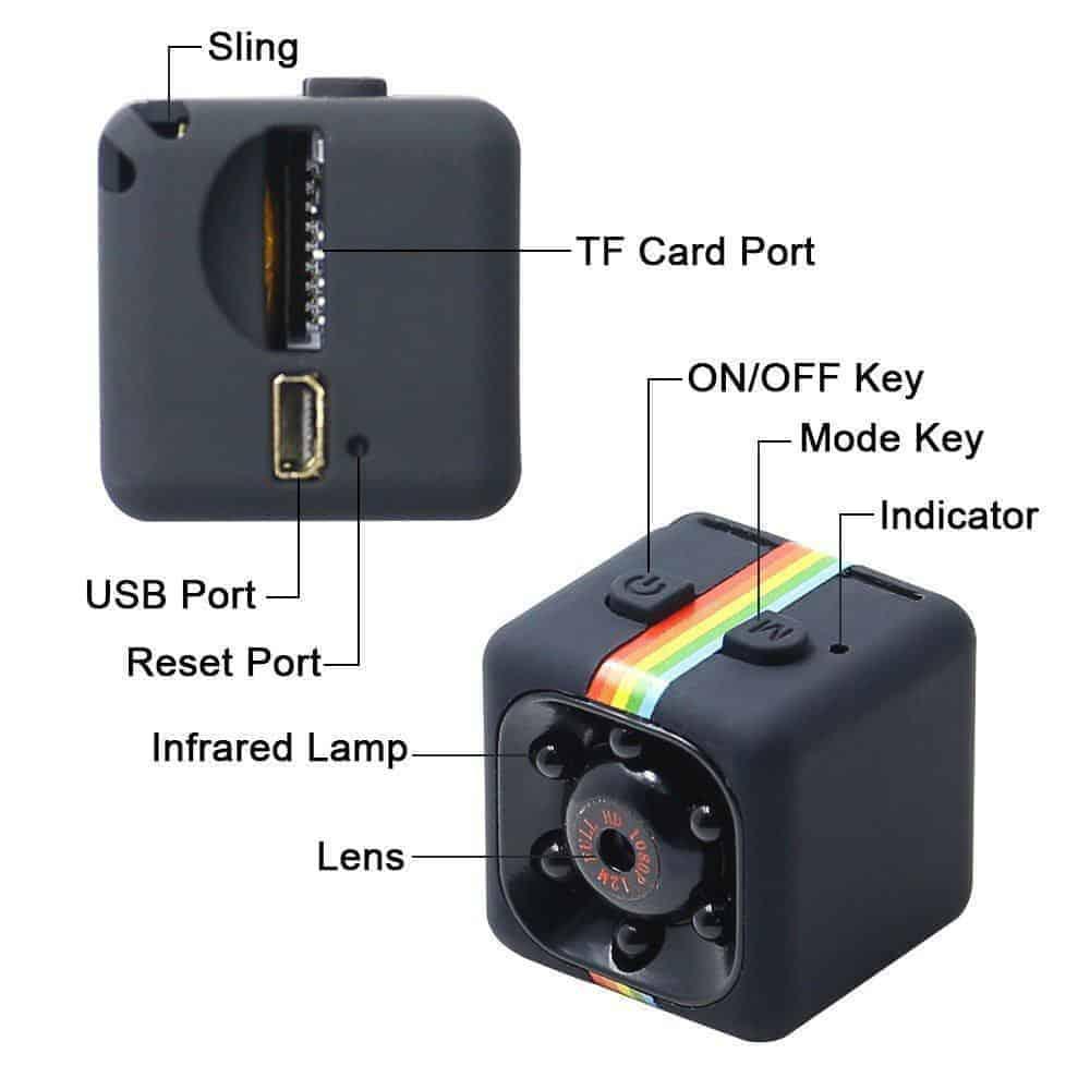 Camera mini siêu nhỏ gọn SQ11