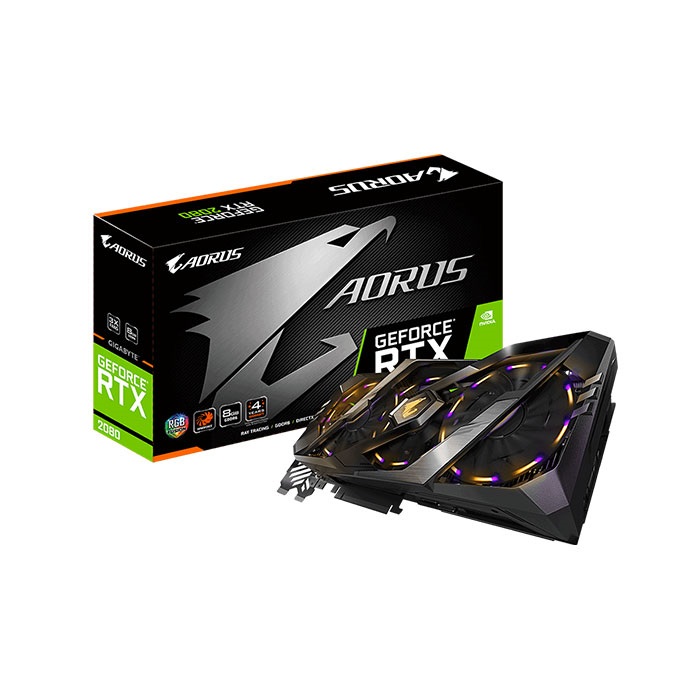 VGA Gigabyte AORUS RTX 2080 8G (GV-N2080AORUS-8GC)