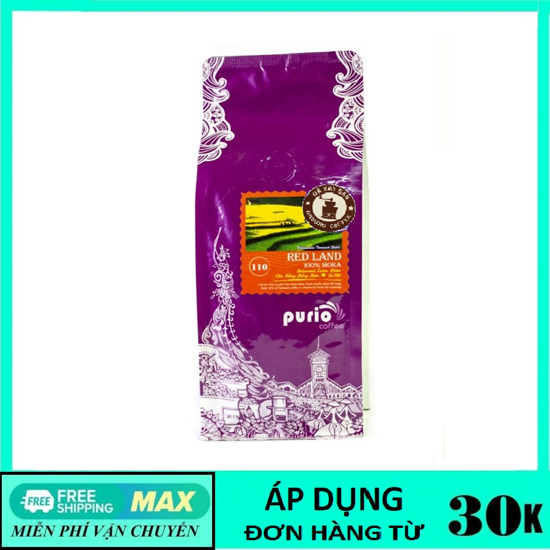 Cà phê PURIO Red land