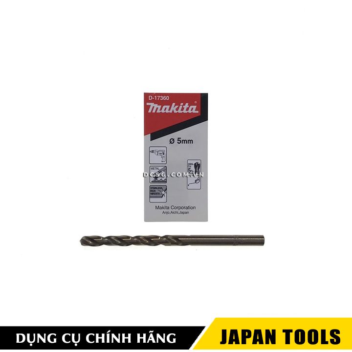 MŨI KHOAN INOX MAKITA D-17360