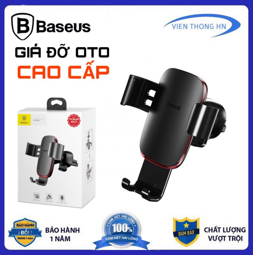 Giá Đỡ Điện Thoại Gắn Trên Cửa Gió Điều Hòa Ô Tô Baseus SUYL-D01