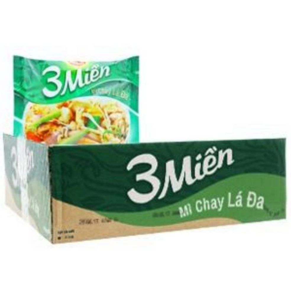 Mì 3 Miền Chay Lá đa 65g