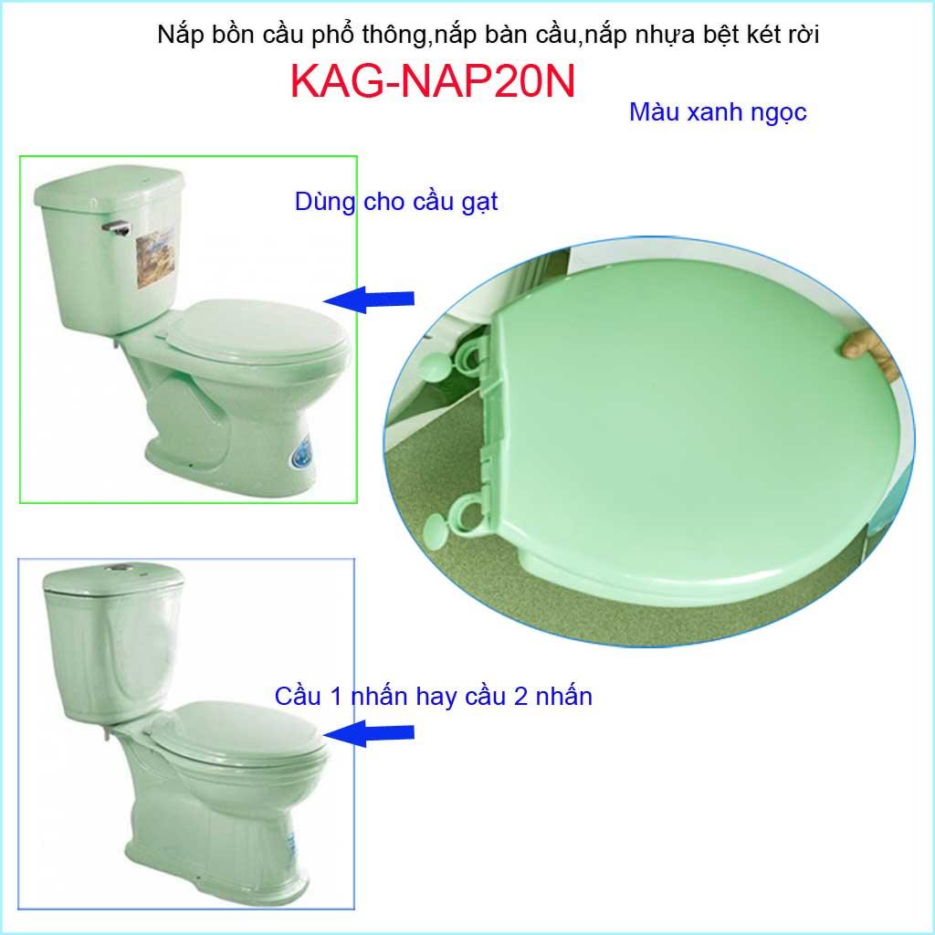 Nắp đậy bàn cầu KAG-NAP20N