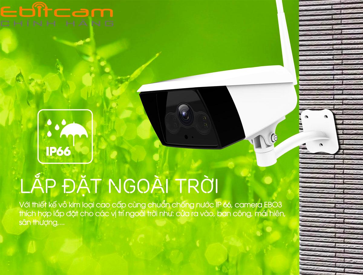 Camera IP Wifi Ebitcam EB03 - 2MP