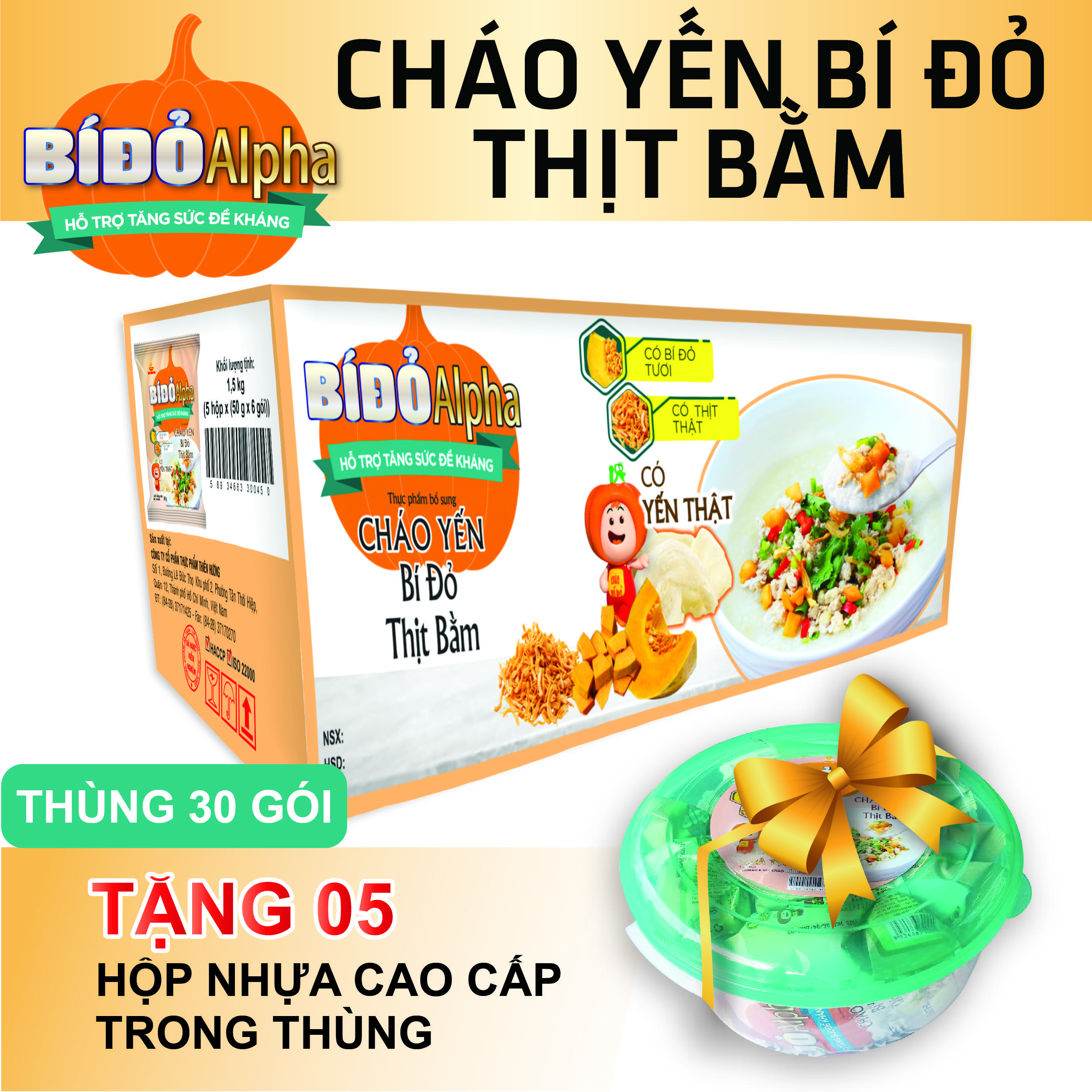Cháo Yến Việt Thịt Bằm 50g