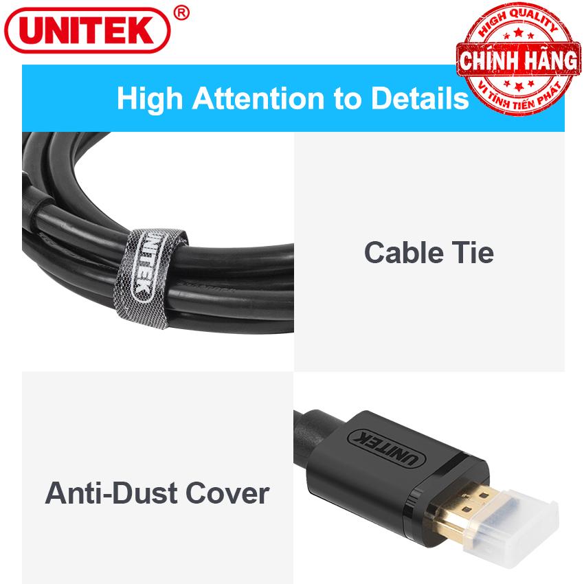 CÁP HDMI 3M UNITEK Y-C139M/C139U