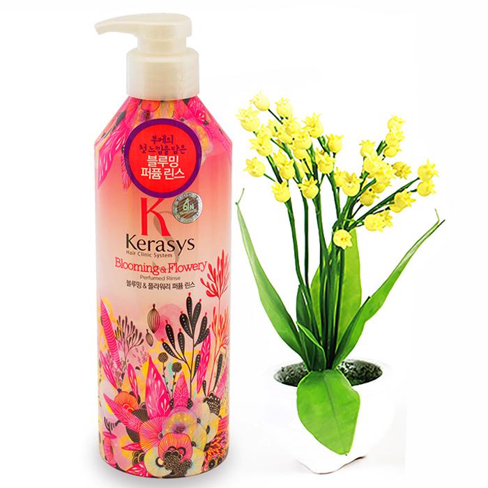Dầu xả chống khô xơ và che ngọn tóc Kerasys Salon Perfume Blooming & Flowery