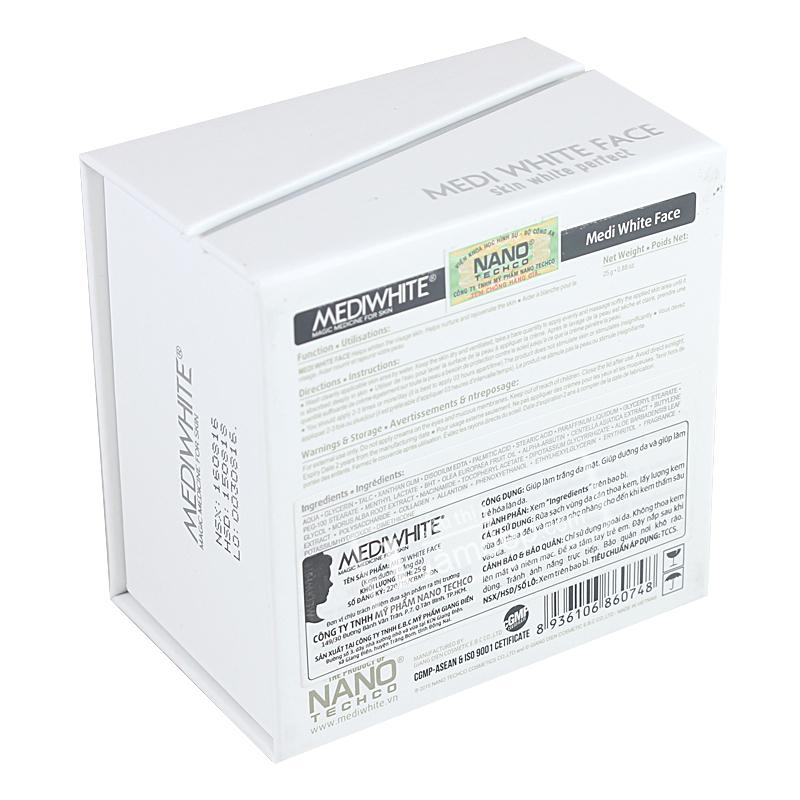 Kem trắng da Medi White Face 25ml