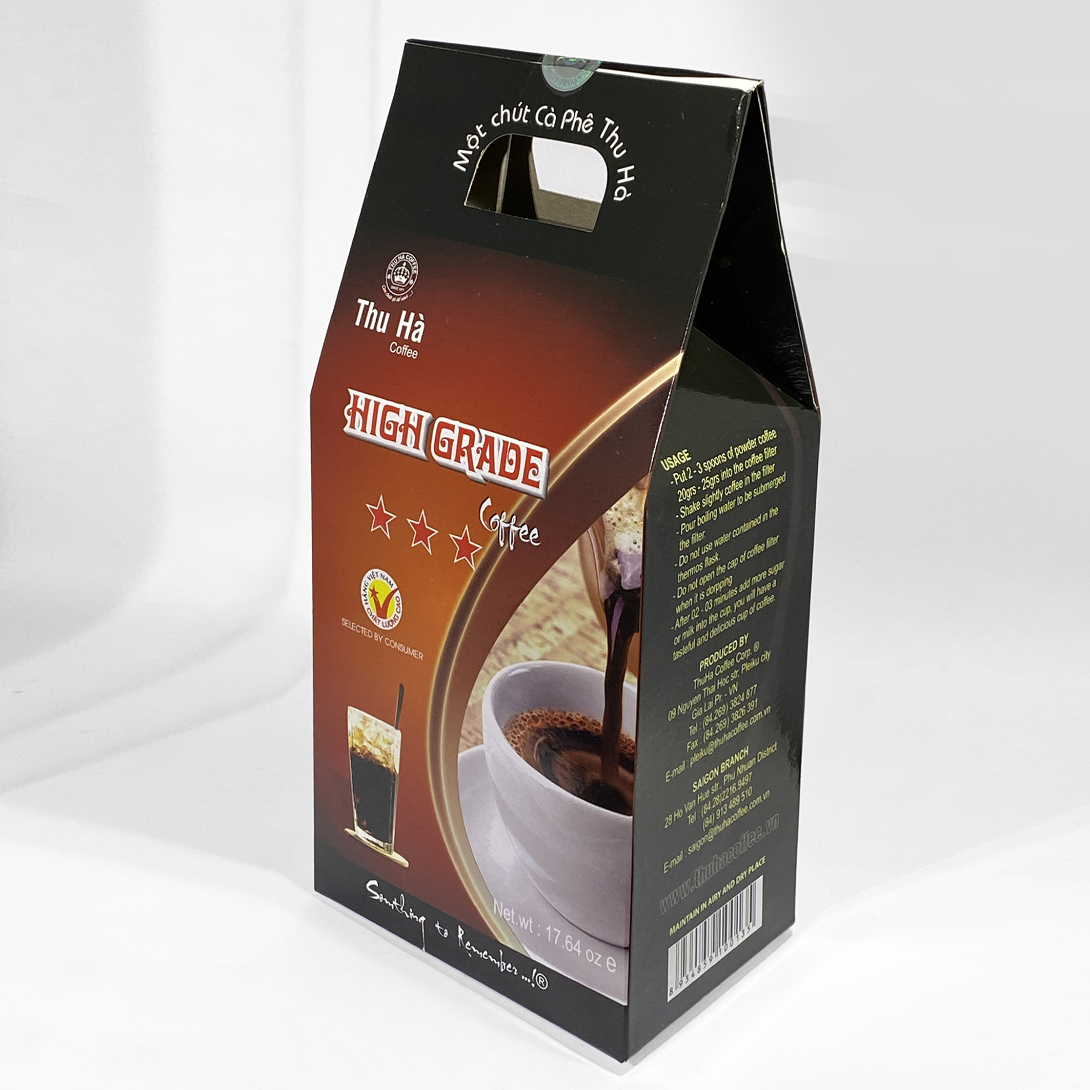 Cà phê Thu Hà cao cấp 3 sao 250g