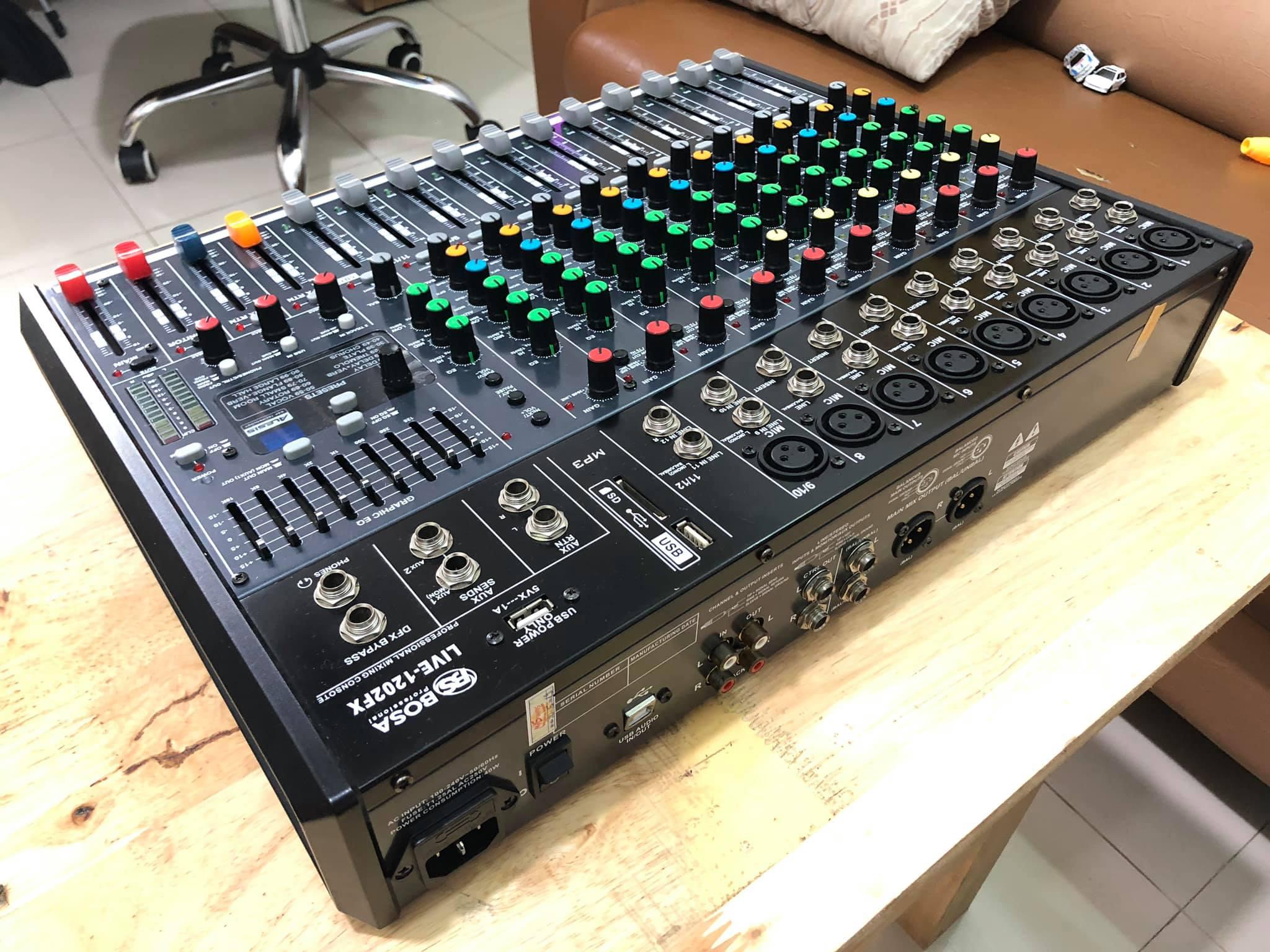 Mixer Bosa 1202FX