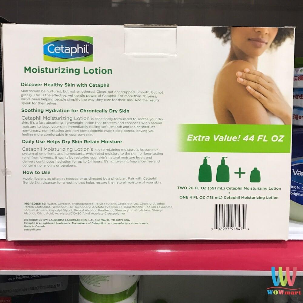 Sữa dưỡng ẩm toàn thân Cetaphil Lotion 591ml