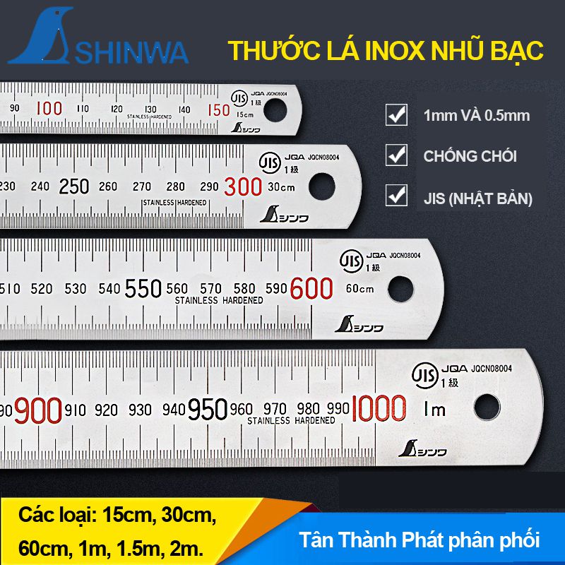 Thước lá Shinwa 13013 (30cm )