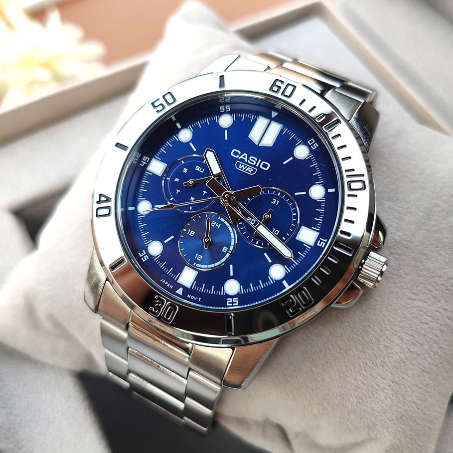 Đồng Hồ Nam Casio MTP-VD300D-2EUDF