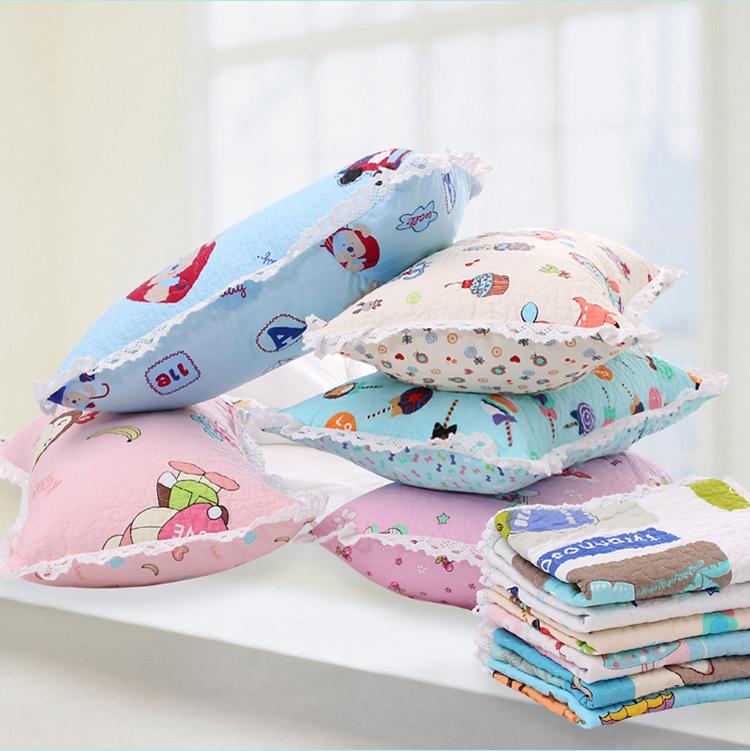 Hoạt Hình Trẻ Em 100% Cotton Quilt Vỏ Gối Kiểu Hàn Đáng Yêu 100% Cotton Mẫu Giáo Bé Học Sinh Sinh Viên Trẻ Em Vỏ Gối