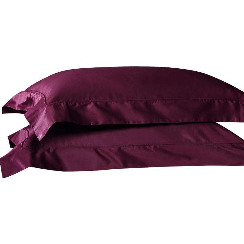 Mép Rộng Pillow Cover Cao Cấp 120 Mềm Mượt 100% Cotton Vỏ Gối 48x74cm Một Cặp