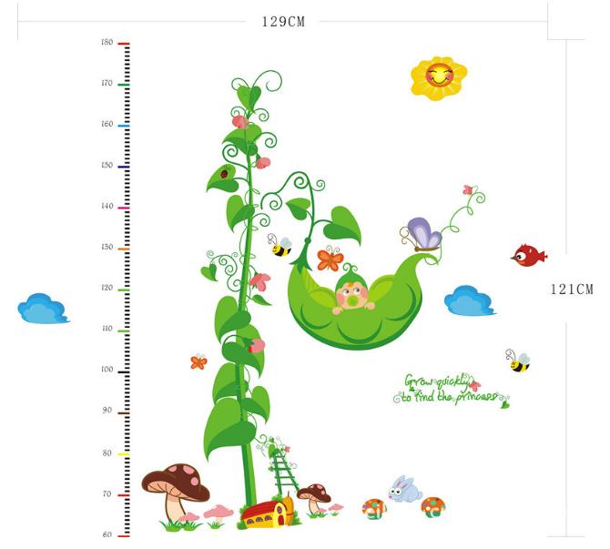 Decal thước đo Cây Đậu