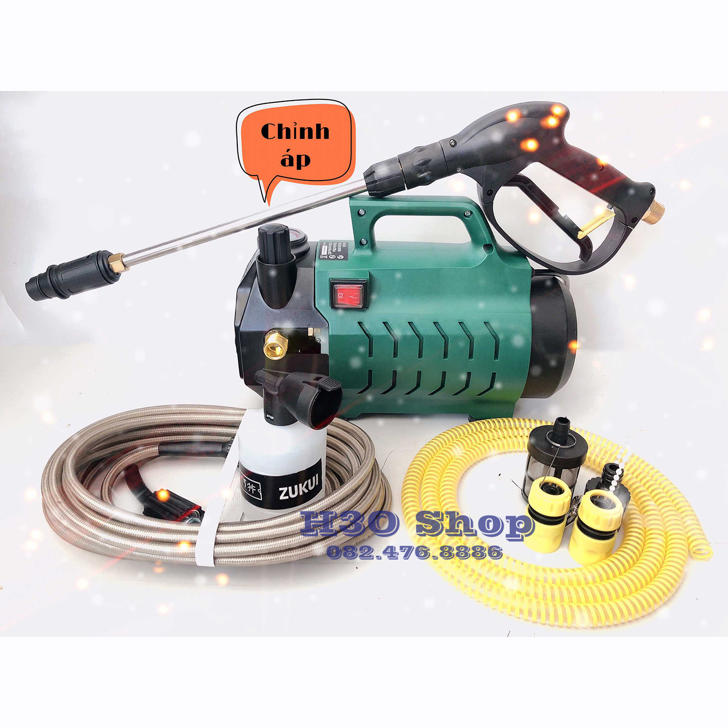 MÁY RỬA XE CHỈNH ÁP ZUKUI S6