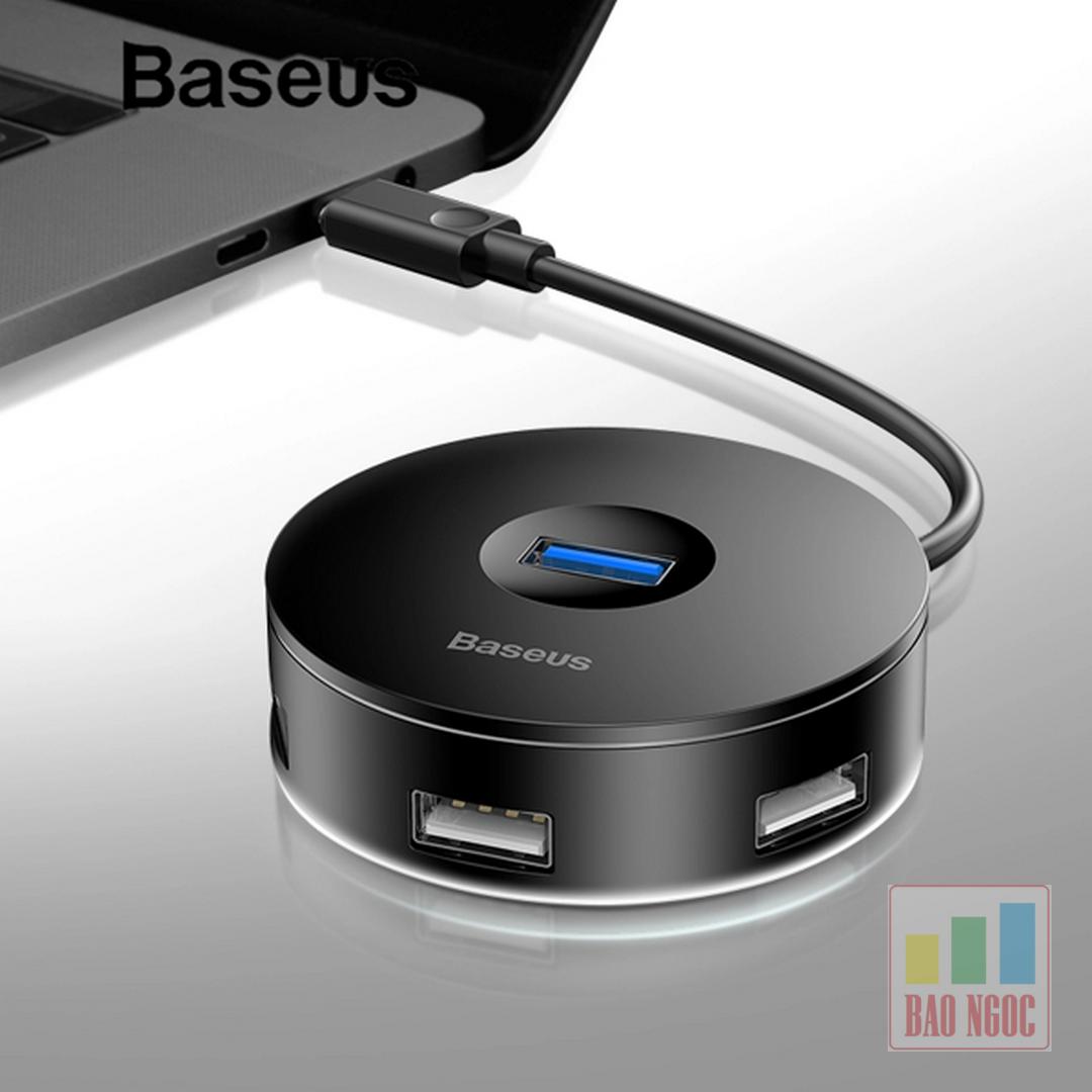 BỘ HUB CHUYỂN ĐỔI TYPE C SANG 4 CỔNG USB 3.0 BASEUS CAHUB-G01