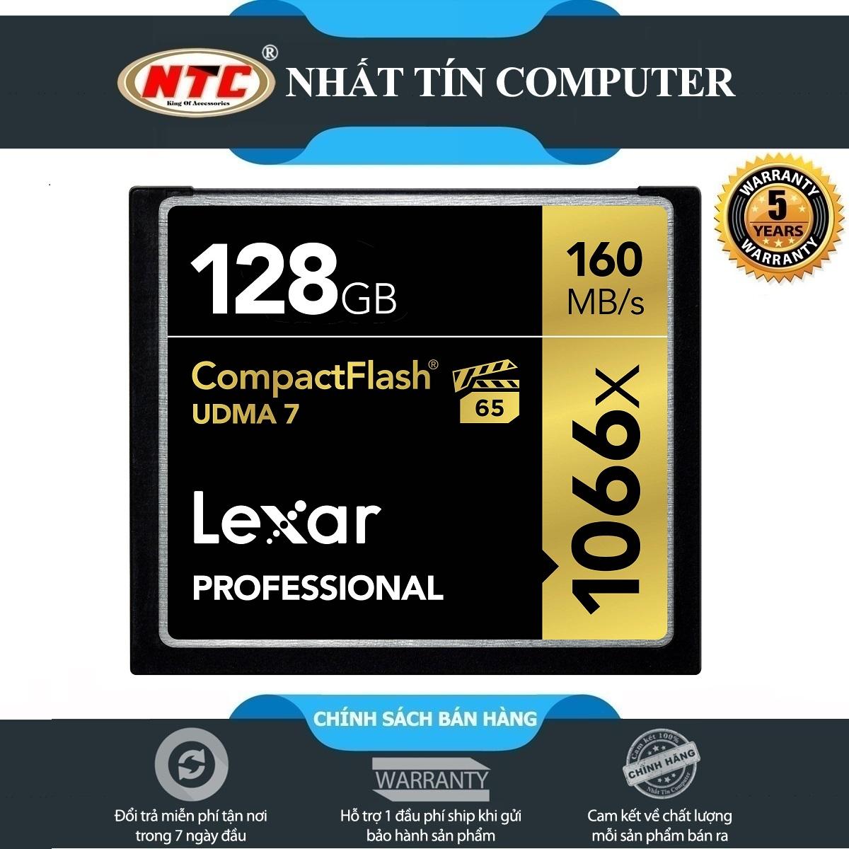 Thẻ Nhớ CompactFlash Lexar Professional 1066X 128GB 160MB/s