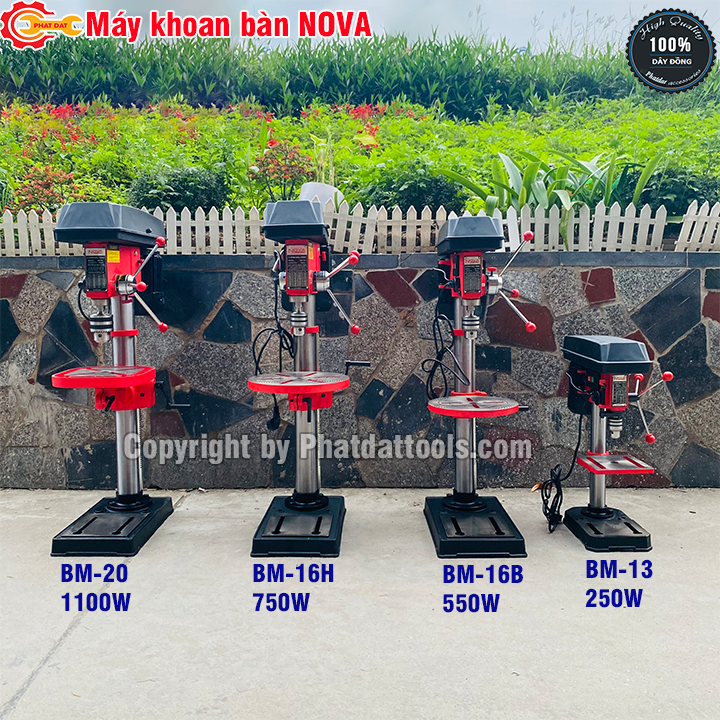 MÁY KHOAN BÀN NOVA BM-16H/16B