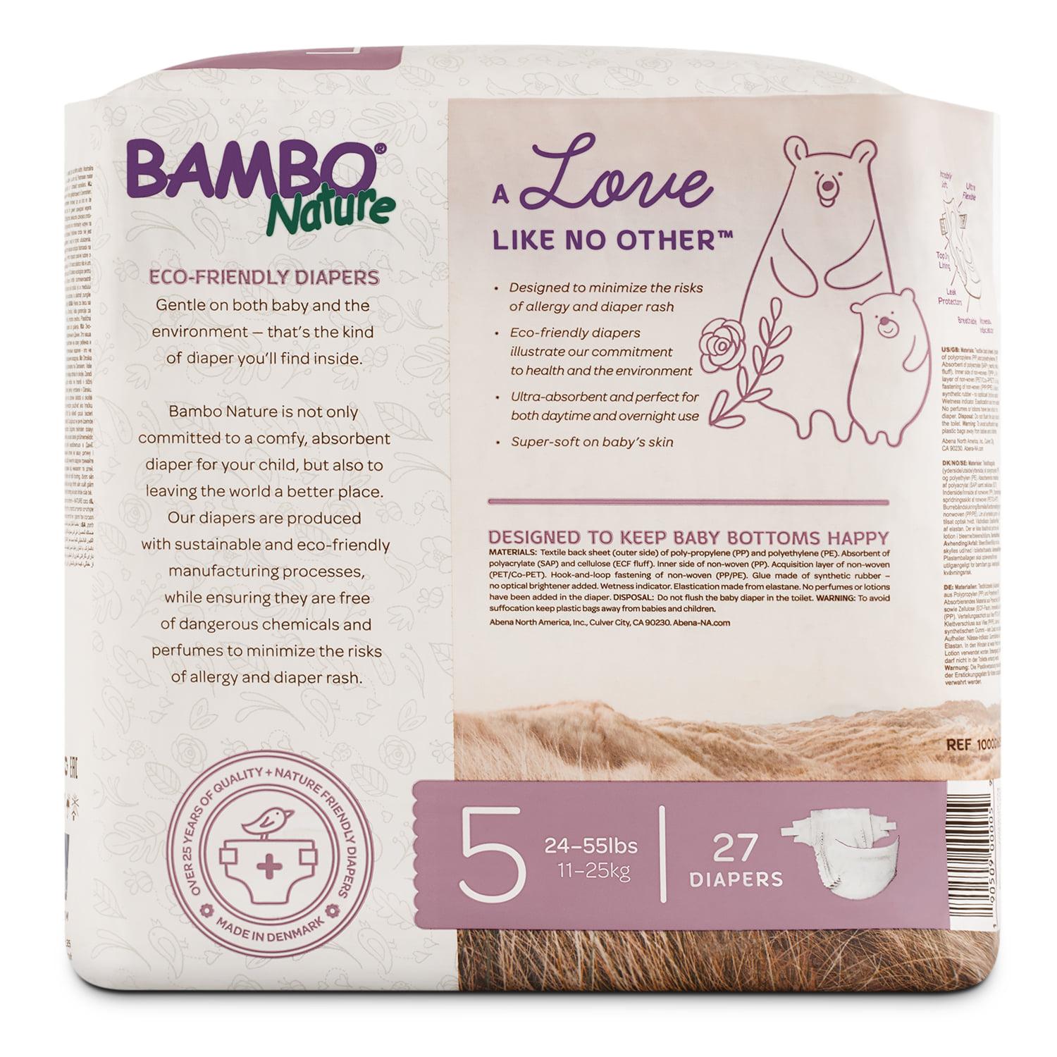 Tã dán Bambo Nature Junior 5 27 miếng (trẻ từ 12 - 22kg)