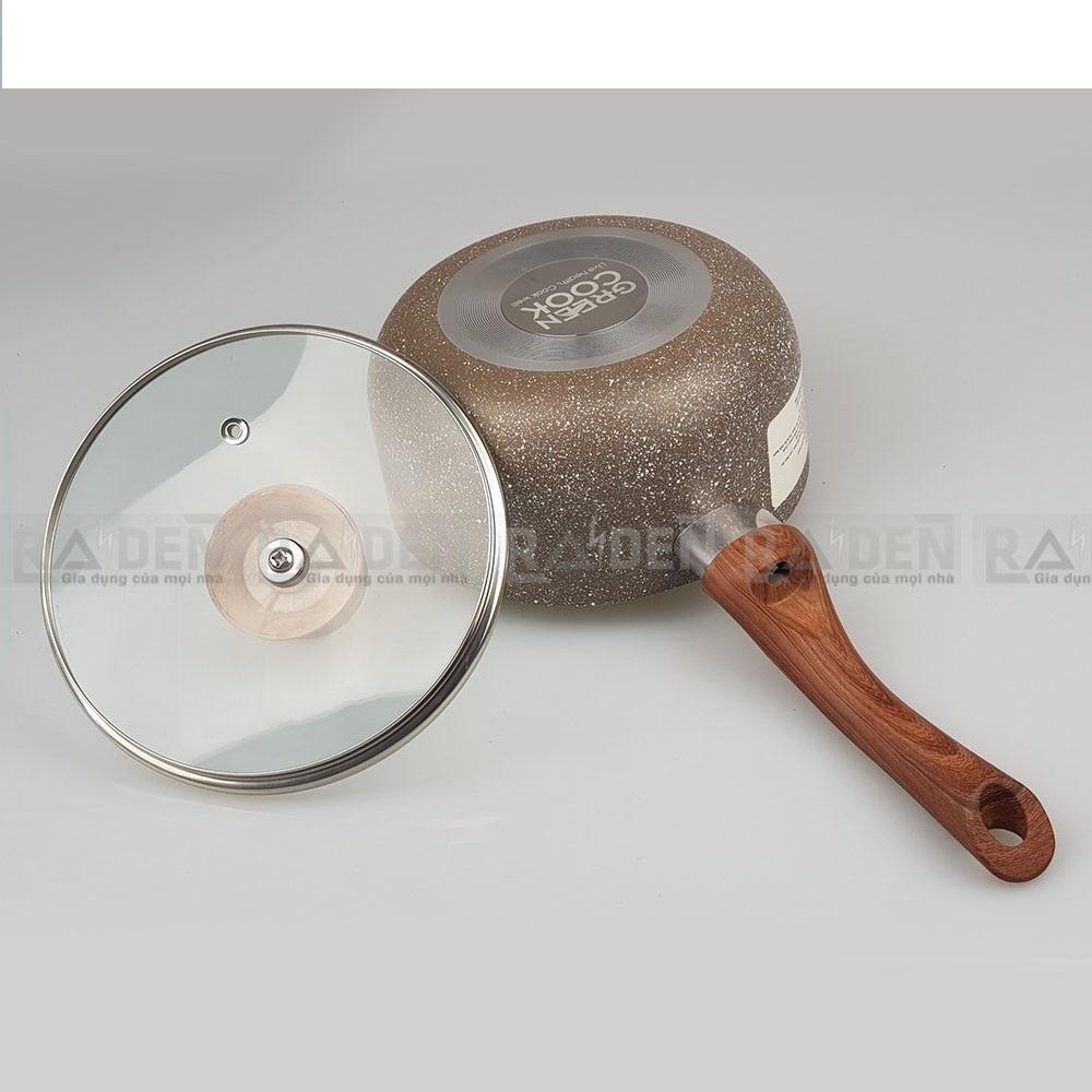 Nồi sữa vân đá size Green Cook GCS03-16, 16cm