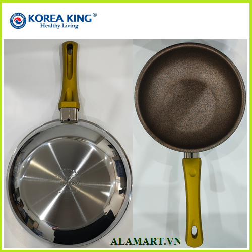 CHẢO ĐÁ INOX KOREA KING KFP-24NSD