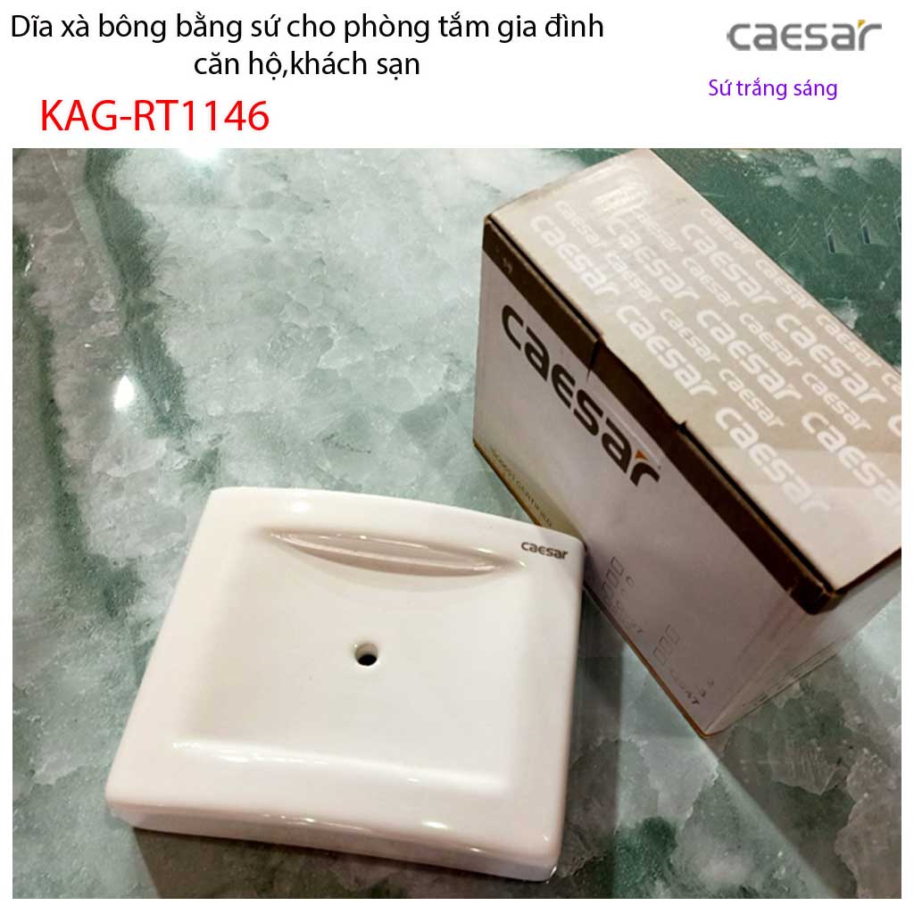 KỆ SỨ PHÒNG TẮM ĐỰNG XÀ BÔNG CAESAR KAG-RT1146