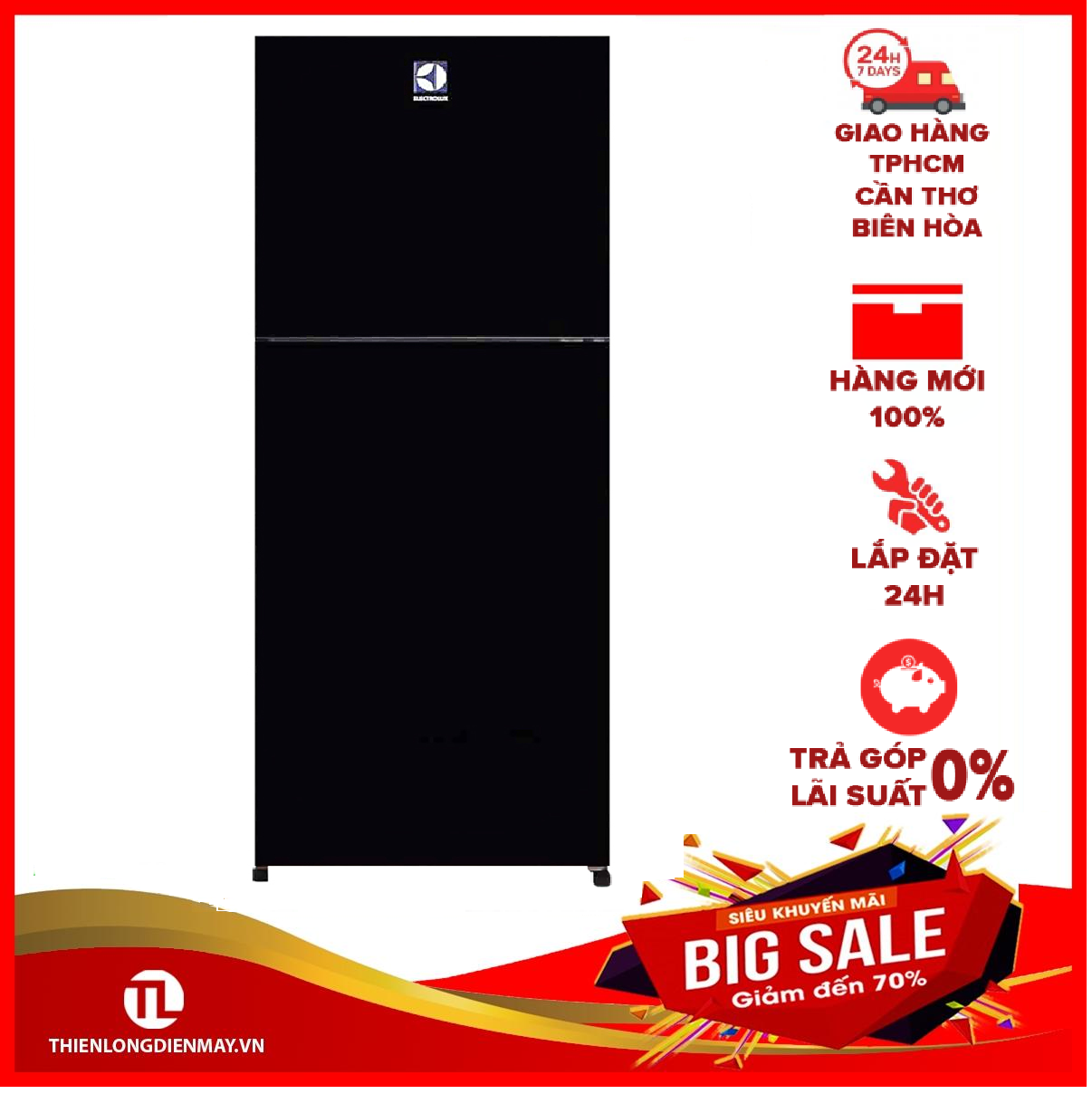 Tủ lạnh Electrolux ETB2102BG