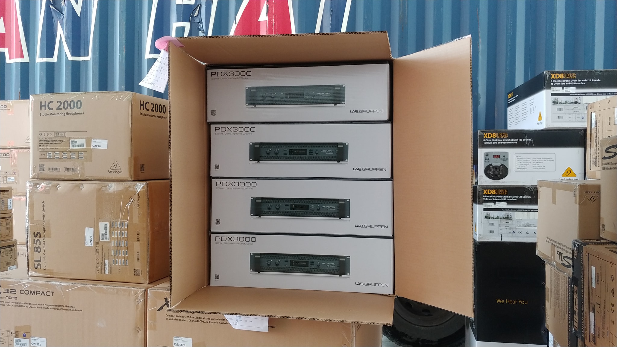 ĐẨY CÔNG SUẤT 2 KÊNH LAB Gruppen PDX3000