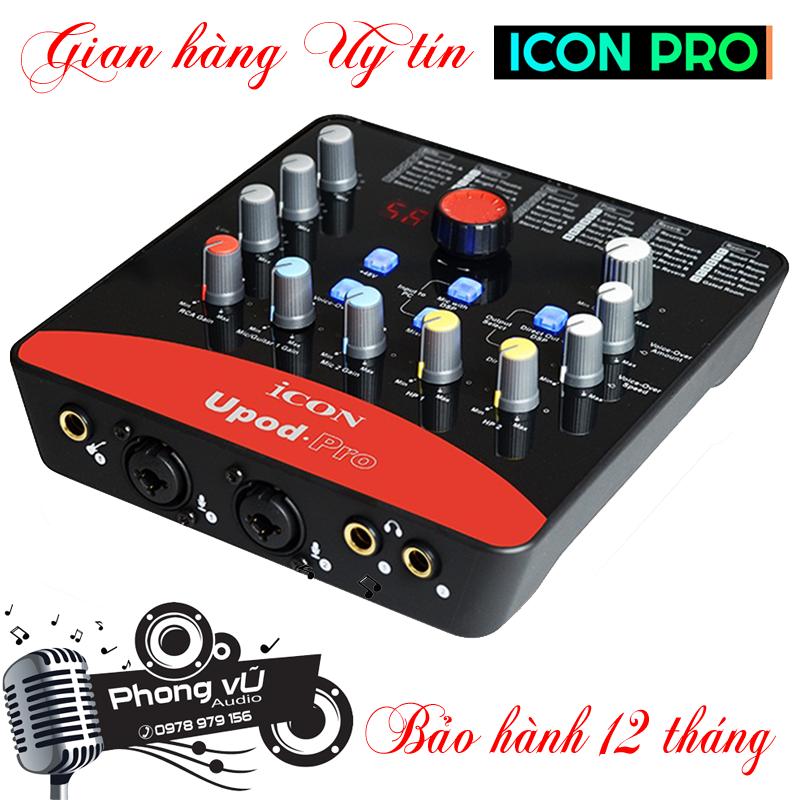 Bộ thu âm thanh Sound Card Icon Upod Pro