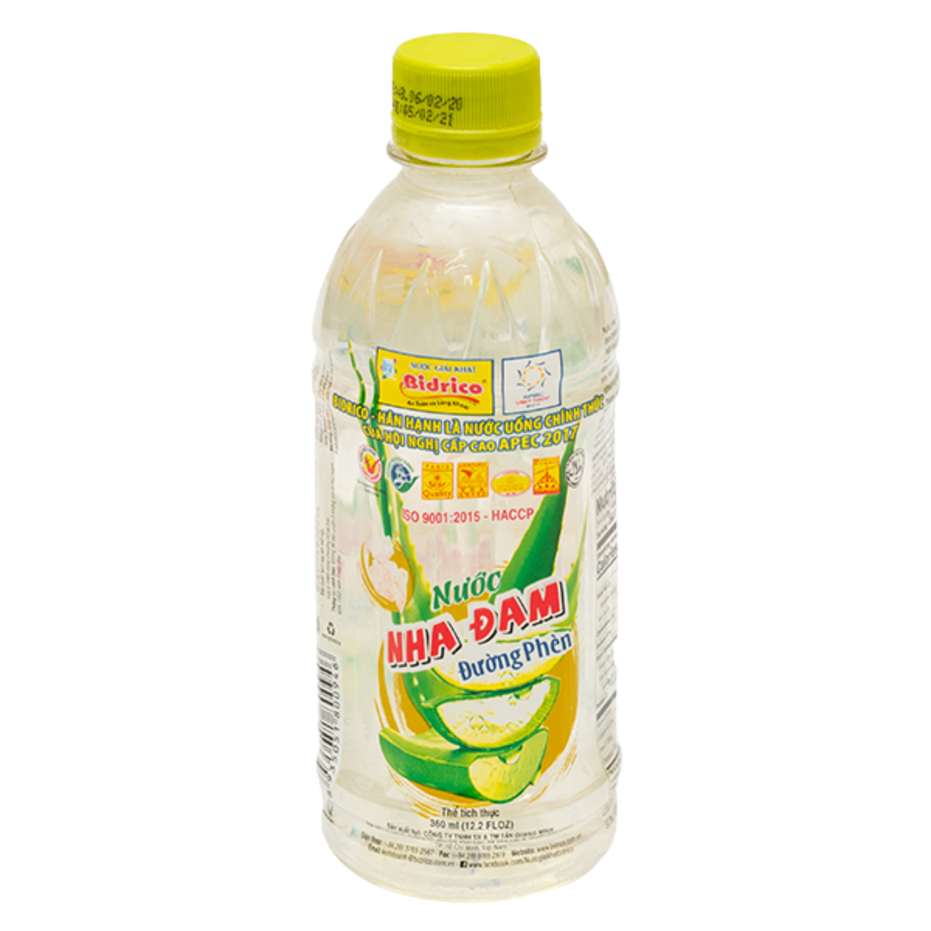 Nước Nha Đam Đường Phèn Bidrico