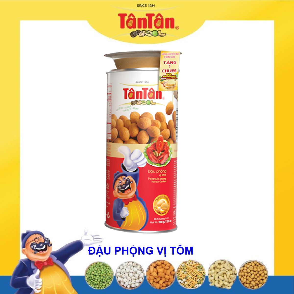 Đậu phộng Tân Tân tôm 200g