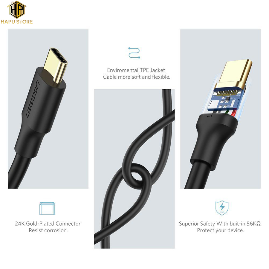 CÁP USB SANG USB-C UGREEN 20883