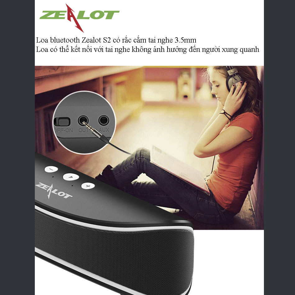 Loa Bluetooth Zealot S2