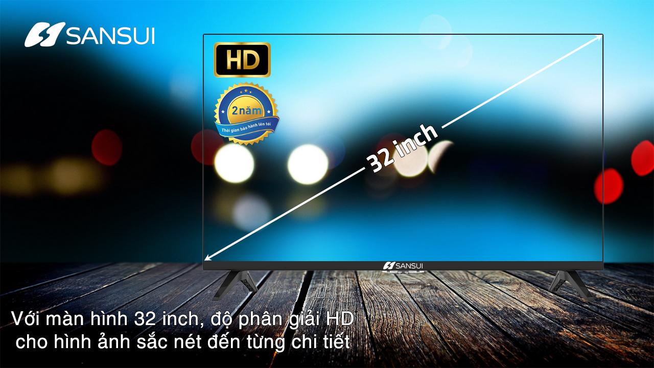 Smart Tivi Karaoke SanSui SV3200KS